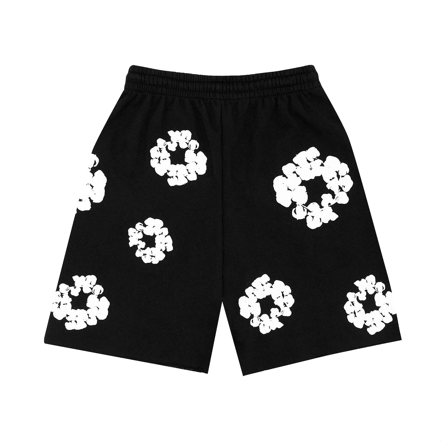 Denim Tears The Cotton Wreath Shorts Black