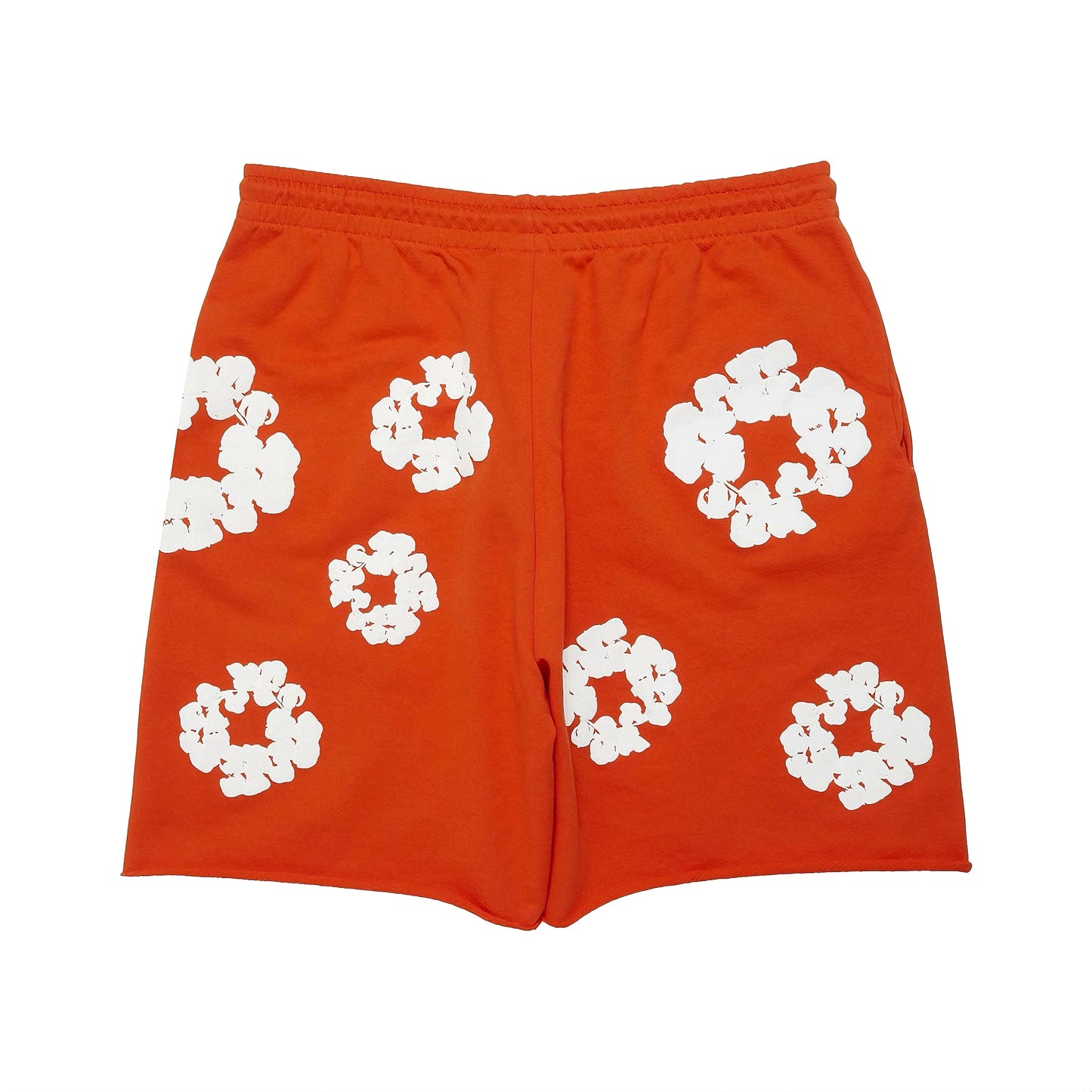 Denim Tears The Cotton Wreath Shorts Orange